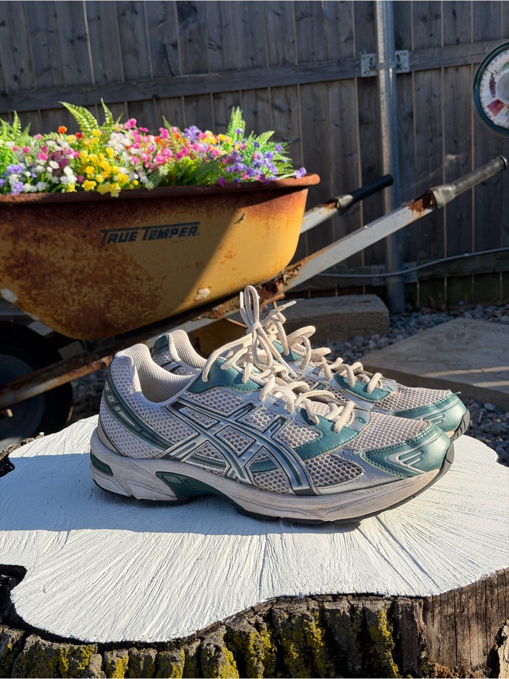 ASICS blue